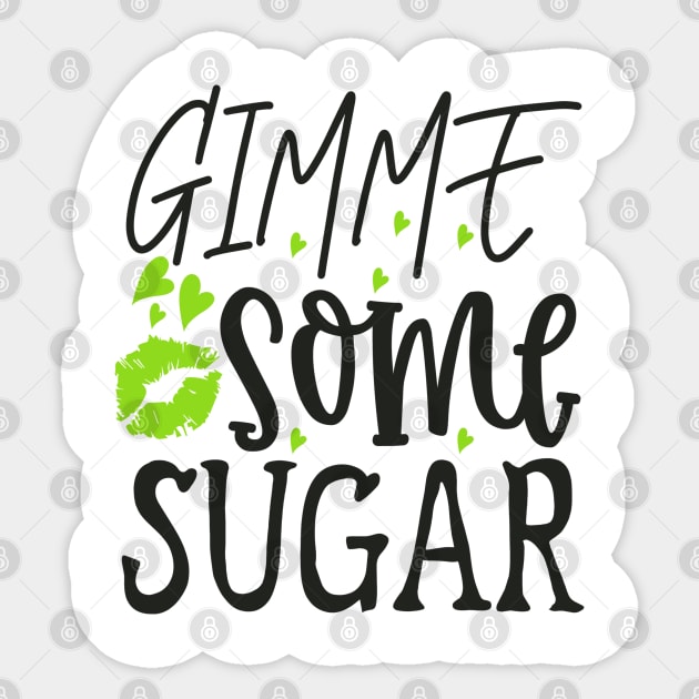 gimme-some-sugar Sticker by TEENIE DESIGN